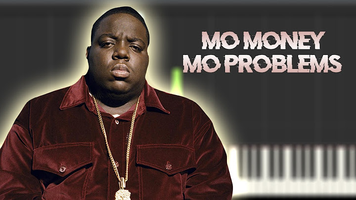 Mo Money Mo Problems Piano version - Piano performance video thumbnail