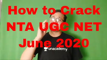 NTA UGC NET June 2020 | How To Prepare and How To Crack NEt