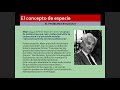 Filosofía de la Biología. Tema 7(2)  El concepto de especie 2ª parte