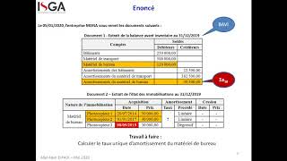Comment calculer les frais d'amortissement