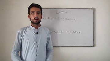 9th class math exercise 2.3 Complete | Radical Expressions and Exponential Notations | Chapter No. 2