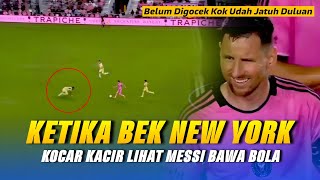 Dibuat Malu Seumur Hidup !! Aksi Gila Lionel Messi, Permalukan Bek New York Sampe 2x Kepleset 