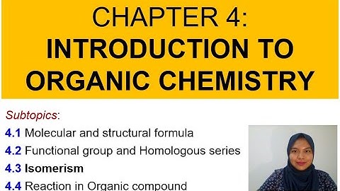 Matriculation Chemistry Lecture Subtopic 4.3 Semester 2 [Part 3]