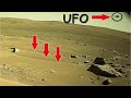 NASA's Perseverance Rover Captured An Unidentified Flying Object Over Sandy Dunes On Mars