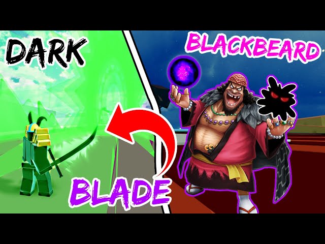 Dark V1 Showcase! #bloxfruits#bloxfruit#roblox#blackbeard#showcase#dar, Blackbeard - One Piece