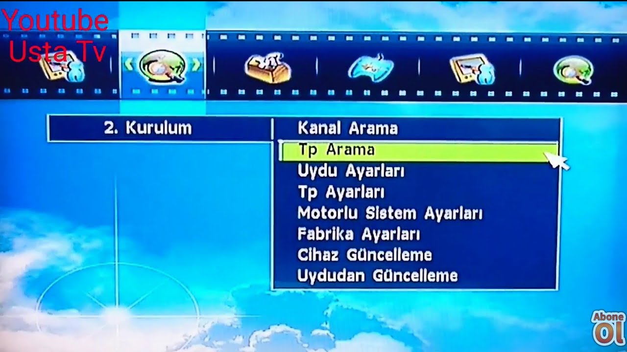 Turksat 4a Uydu Rehberi Resimli Anlatim Ayarlari Ana Konu