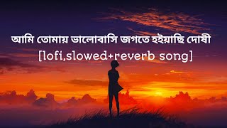 Ami Tomay Valobashi Jogote Hoiyachi Doshi Lofi Slowed Reverb Song