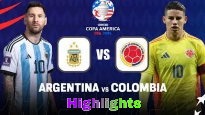 Argentina vs Colombia 1-0 | Copa America 2024 Final Match Highlights
