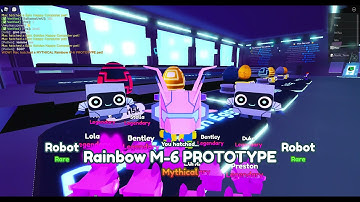 Hatching a RAINBOW MYTHICAL M-6 PROTOTYPE!