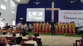 Standing Choir KJP Synod Sepngi at NEICC BIENNIAL 2024