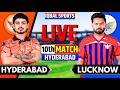 LIVE: SRH vs LSG, IPL 2026 10th Match | Hyderabad vs Lucknow Live | Live Match Today | Iqbal Sports