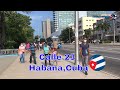 CAMINANDO POR LA CALLE 23 EN LA HABANA, CUBA 2020 🇨🇺