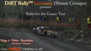 DiRT Rally Germany #054 | AZA's Liga | Rally for the Game: Taxi | S4 [G27/HD/60fps]