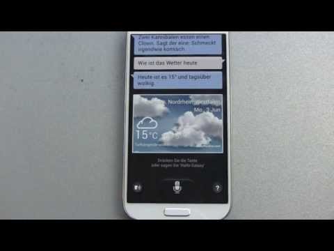 Samsung Galaxy S4 S Voice in HD Qualität