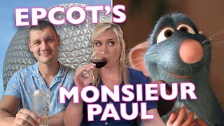 DISNEY BUCKET LIST: We Spent $600 To Eat an 8-COURSE MEAL At Monsieur Paul | EPCOT, Disney World