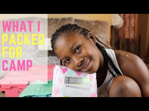 What I Packed for Camp | Summer Camp Trunk | Camp Cho Yeh | Kid Socialite