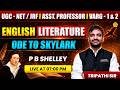 ODE TO A SKYLARK BY P. B. SHELLEY ENGLISH LITERATURE UGC NET JRF ASSISTANT PROFESSOR BY TRIPATHI SIR