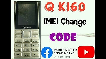 Qmobile K160 imei change code