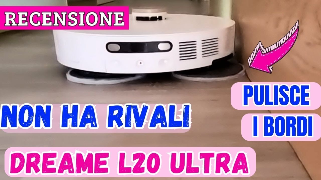 DreameBot L20 Ultra, la prova: un robot per dimenticarsi dei pavimenti - la  Repubblica