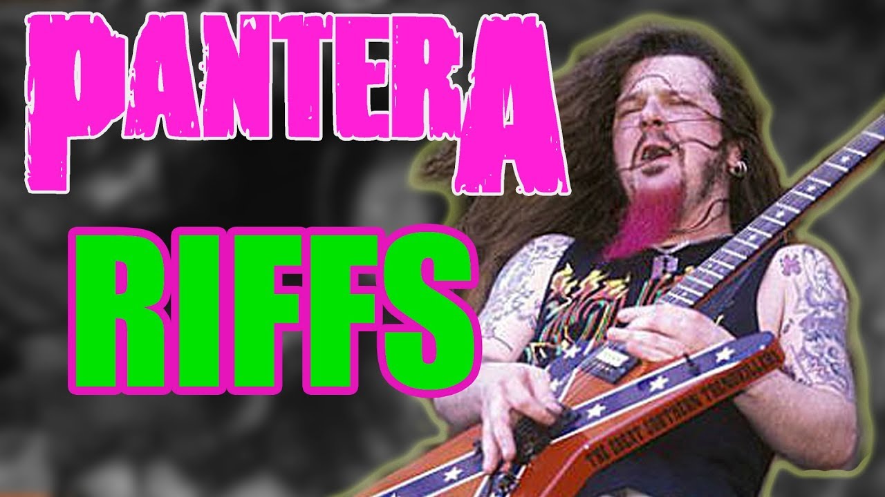 Top 8 Pantera Guitar Riffs That Will Blow Your Mind - YouTube
