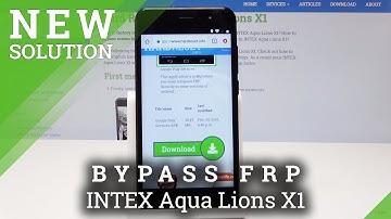 How to Bypass FRP in INTEX Aqua Lions X1 - Skip Google Verification
