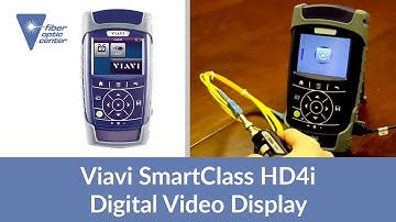 VIAVI SmartClass HD4i Digital Video Display - Available at Fiber Optic Center