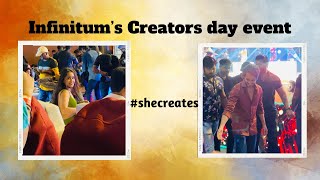Infinitum’s creators day event |Shanmukh Jaswanth |Deepthi Sunaina #shecreates #creators #infinitum