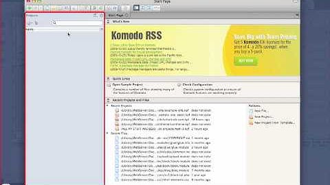 Create a Drupal Project in Komodo Edit