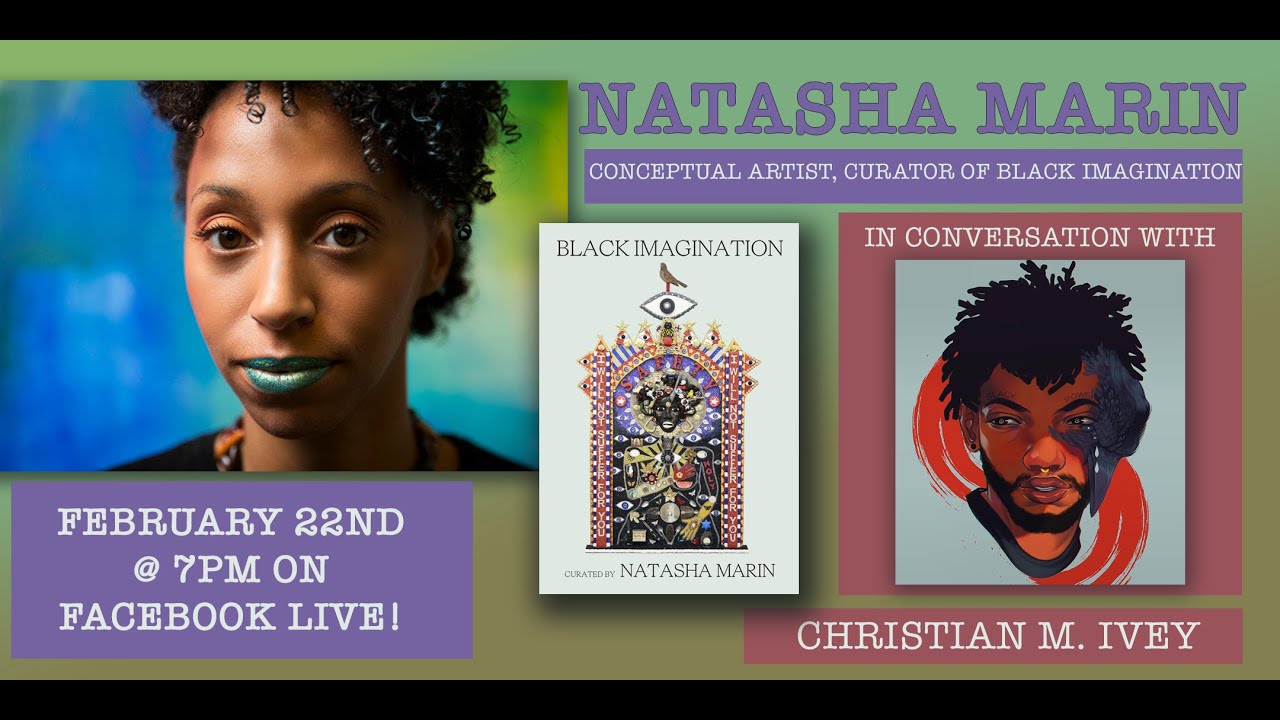 Author Talk: Black Imagination by Natasha Marin with guest Christian Ivey