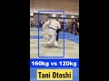 Judo mammoths 160kg vs 120kg fight  tani otoshi valley drop throw