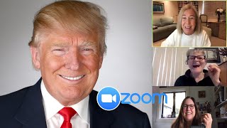 Trolling zoom classes... but im Trump