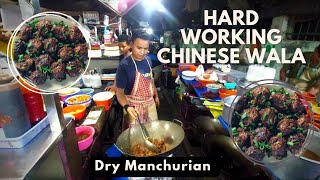 Dry Manchurian on Indian Streets | Surat Street Food | Desi Chienese on Indian street food