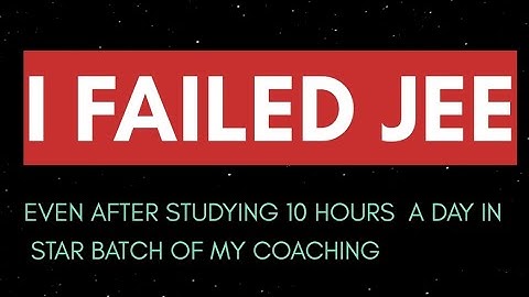 EVERY JEE ASPIRANTS MUST AVOID THESE 5 MISTAKES❌