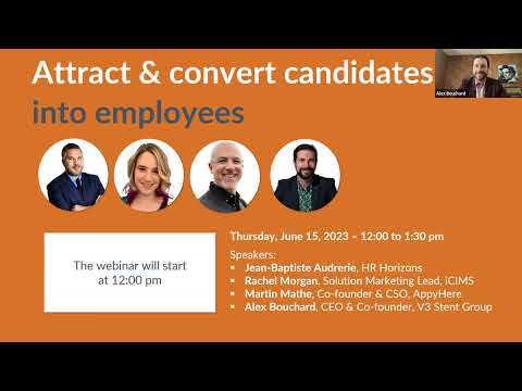 Expert Roundtable Webinar - Attract and convert talent