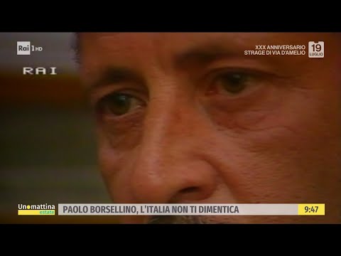Paolo Borsellino: l'Italia non ti dimentica - Unomattina estate - 19/07/2022