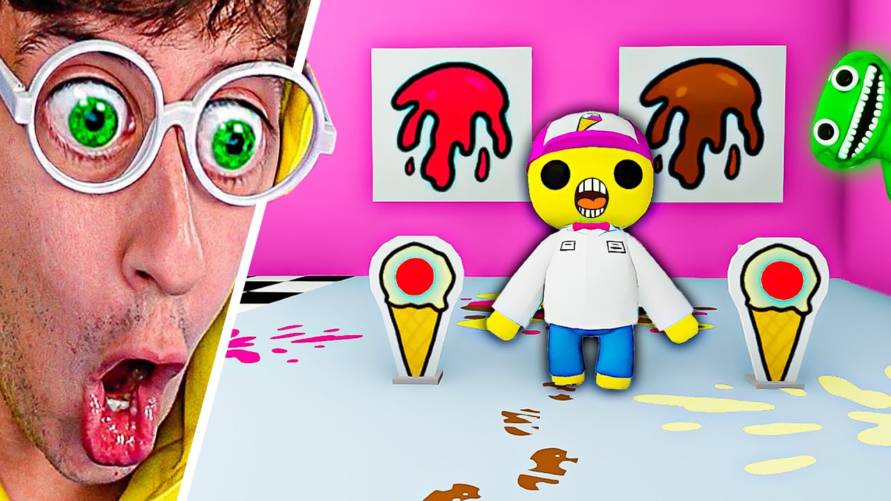 24 HORAS en la HELADERÍA 🍧🥶! (tengo miedo 😱) - Wobbly Life #34