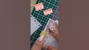[diy] How I make notepad #procreate #diy #flowers #begginers #kawaii #notepads #shorts
