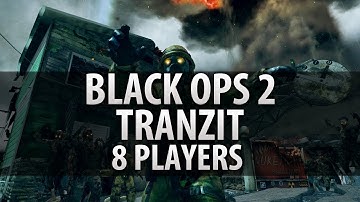Black Ops 2 Zombies - TranZit 8 Players Tutorial!