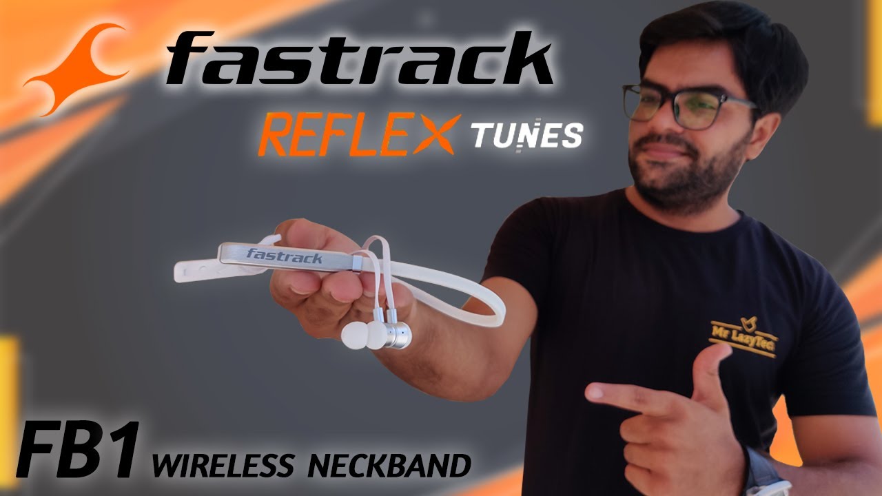 Fastrack Reflex Tunes FB1 Wireless Neckband ⚡⚡ A Perfect Neckband for Sports Person 😃😃
