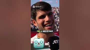Alcaraz *Serve* Bot?! 🤖😆