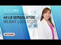 40 lb Weight Loss Semaglutide Success Story