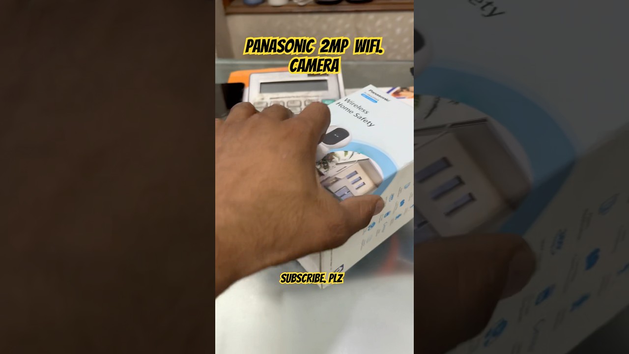 Panasonic WiFi camera 2mp #creativecirclevideos #short #shortsfeed #panasonic #tech #cctv #camera