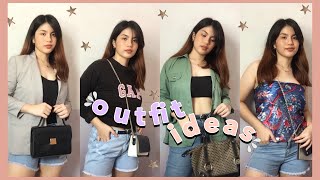 OUTFIT IDEAS (cute & basic) | Nics Maat (Philippines)