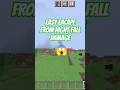 easy eacape from fall damage in Minecraft #youtube #minecraft #isurvived100daysminecraftinhindi