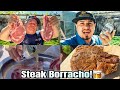 Como hacer el mejor steak borracho con modelo especial