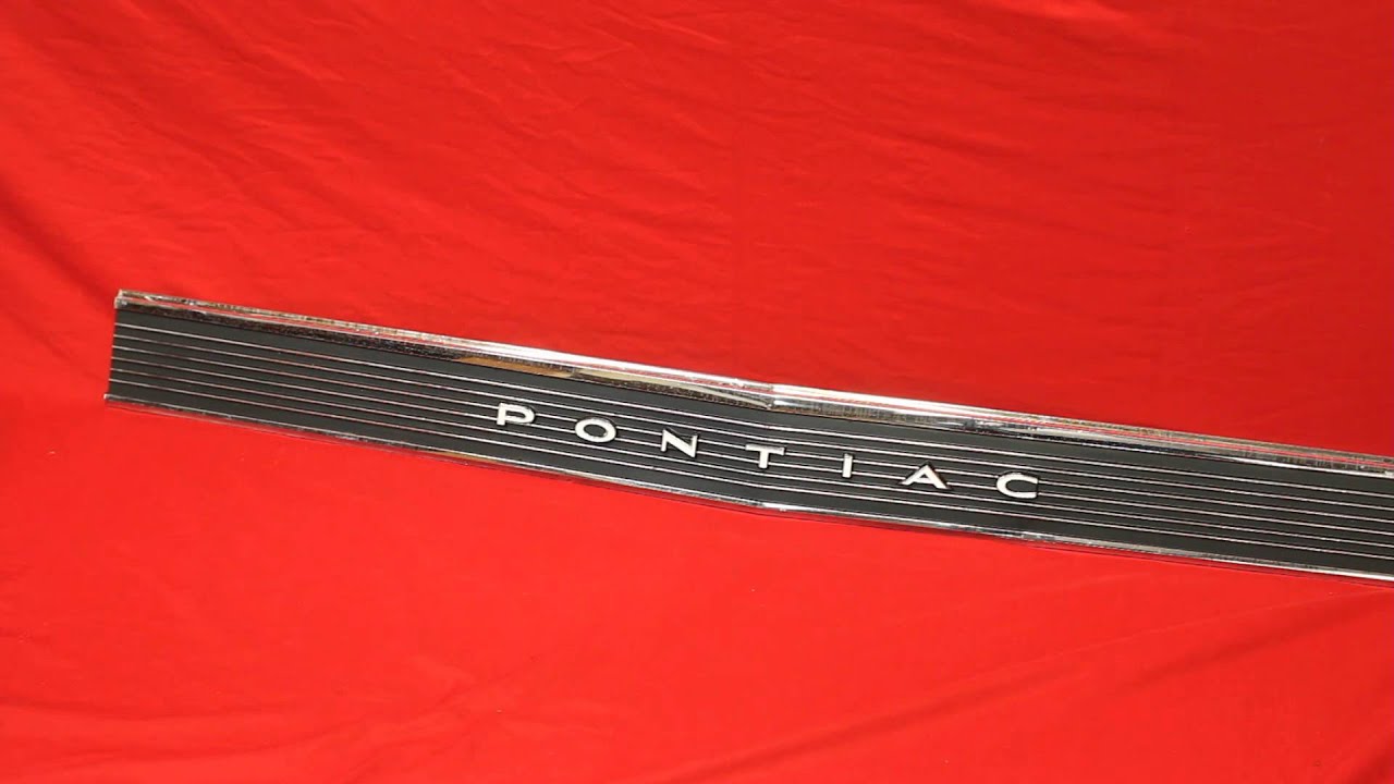 1965 Tempest Tail Panel - YouTube