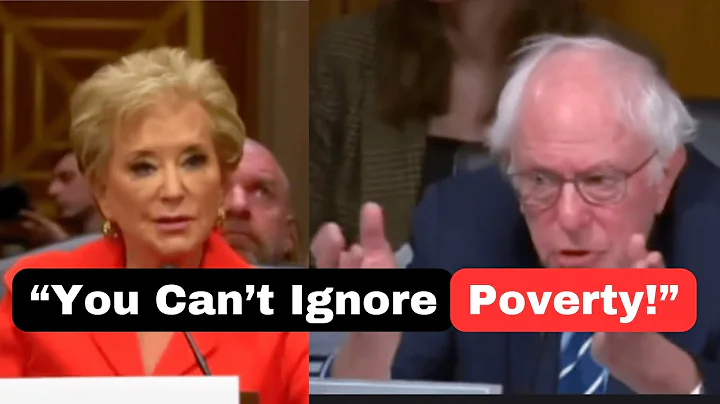 WATCH: Bernie Sanders Hammers Linda McMahon - "Will Teachers EVER Earn $60K?"