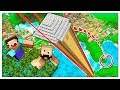 NON CADERE DALLA CASA SULL’ALBERO PIU’ ALTA DI MINECRAFT ITA!