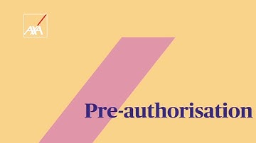 Claim Pre-Authorisation Guide