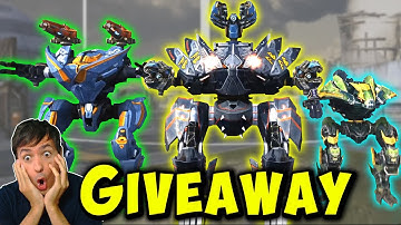 RAGNAROK GIVEAWAY: 50x FENRIR, TYR Or LOKI - War Robots Mk2 Gameplay WR